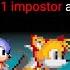 Among Us But With Sonic The Hedgehog Characters Crewmate Version Game Animation