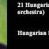 Johannes Brahms 21 Hungarian Dances WoO 1 Version For Orchestra Hungarian Dance No 5