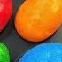 Satisfying Video Rainbow Mixing All Candy In Color EGGS From Rainbow Glitter Hearts Cutting ASMR