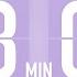 8 Min Countdown Flip Clock Timer Simple Beeps