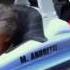 Mr President Donald Trump On A Racing Car With Mario Andretti