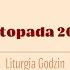 Jutrznia 23 Listopada 2024