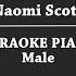 Speechless Full From Alladin MALE KARAOKE PIANO INSTRUMENTAL COVER Naomi Scott