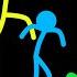 Red And Blue Stickman Escape Animation Part 35 PACMAN