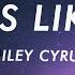 Miley Cyrus Angels Like You Lyrics