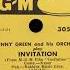 Johnny Green W MGM Studio Orchestra 1952 FIRST RECORDING INVITATION