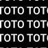 TOTOTO TOTO TOTO TOTOTO