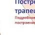 Юбка трапеция без вытачек Самая простая расклешенная юбка только с двумя швами