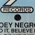 JOEY NEGRO Do It Believe It 1990