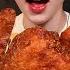 Crispy Huge Fried Chicken Legs Mukbang Beer ASMR