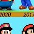 Evolution Of Super Mario Game And Movie LEGO 1985 2023