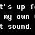 Custom Undertale Text Sound ShadowlySans