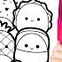 Coloring Squishmallows Food Squad Coloring Page Ohuhu Art Markers