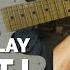 How To Play Tim McGraw I Like It I Love It Electric Guitar