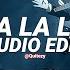 La La La Naughty Boy Ft Sam Smith Edit Audio