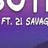 Tiësto Ft 21 Savage BIA BOTH Lyrics