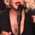 Christina Aguilera At Etta James Funeral