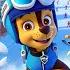 Paw Patrol The Mighty Movie CHASE X SKYE X MARSHALL Are In A Skiing Race Rainbow 3