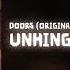 DOORS ORIGINAL SOUNDTRACK VOL 1 Unhinged