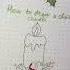 Easy Christmas Drawing How To Draw A Christmas Candle