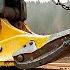 Extreme Dangerous Fastest Big Chainsaw Cutting Tree Machines Monster Stump Removal Excavator 75