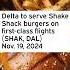 Delta To Serve Shake Shack Burgers On First Class Flights SHAK DAL SHAKStock DALStock