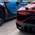 Bugatti Chiron Pur Sport Races Lamborghini Aventador SVJ Roadster