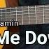 Let Me Down Slowly Alec Benjamin Fingerstyle Guitar Tutorial TAB Lyrics