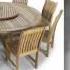 Best Price Veranda 9 Pc Teak Dining Set