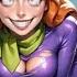 AI Anime Scooby Doo Daphne Blake In The Spooky Cemetery 001