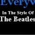 Here There And Everywhere Karaoke Beatles