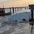 58 Hatteras Sunk At The Dock After Hurricane Milton And A Tornado Wrecked IT Salvage Recovery