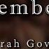 Remember Me By Deborah Govenor Lyric Video By TornVeil