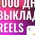 Вот что я понял выдавая Reels 1000 дней I Продвижение Инстаграм