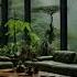 Cozy Luxury Living Room In Forest With Fireplace And Rain Sound Healing Insomnia Reduce Stress