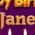 Jane Happy Birthday To You Happy Birthday Song Name Jane