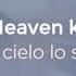 Hillsong United Heaven Knows Español