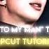 Thank You To My Man Tiktok Edit Trend Tutorial On Capcut Capcut Tutorial