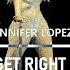 Jennifer Lopez Get Right Live INSTRUMENTAL With Backing Vocals