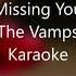 Missing You The Vamps Karaoke Low Key