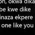 Semah X Flavour No One Like You Lyrics