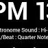 Metronome BPM 136 Hi Hat