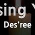 Des Ree I M Kissing You Karaoke Version