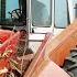 Corn Picker Tractors Working In The Field At Half Century Of Progress Show