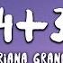 Ariana Grande 34 35 Lyrics