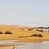 Drone Footage Shows Rare Flooding In The Sahara Desert