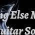 Metallica Nothing Else Matters Guitar Solo Backing Track