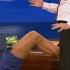 Nina Dobrev Uses Conan As Her Human Yoga Wall CONAN On TBS