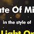 Electric Light Orchestra State Of Mind Karaoke Version From Zoom Karaoke