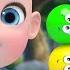 5 Color Finger Family Balloons Song Learn Color Ten In The Bed Nursery Rhymes Kids Songs